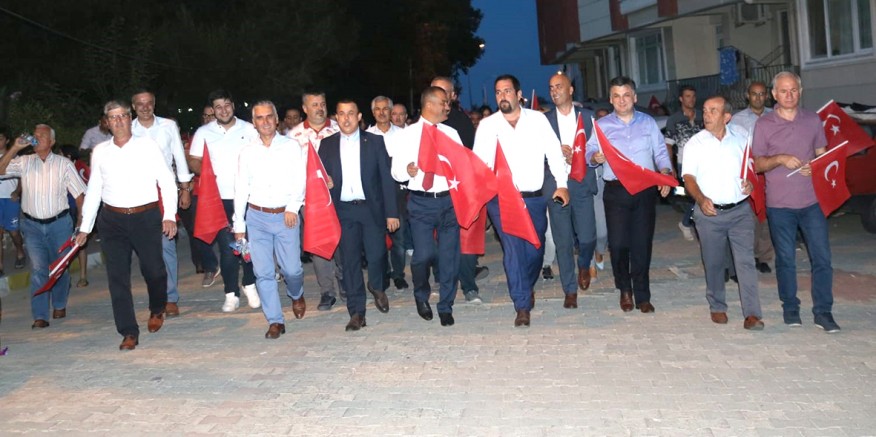 15 Temmuz Demokrasi Yürüyüşü Gerçekleştirildi