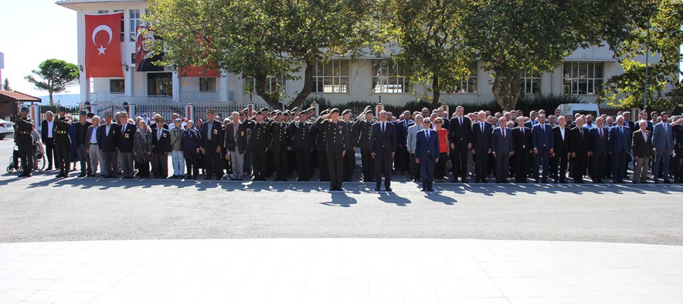 19 Eylül Gaziler Günü Törenle Kutlandı