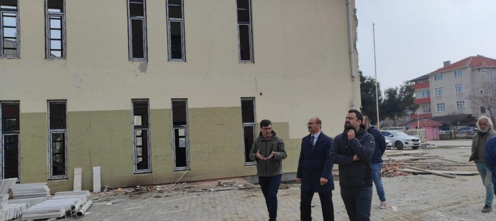 26 Kasım İlkokulu’ndaki Çalışmalar İncelendi