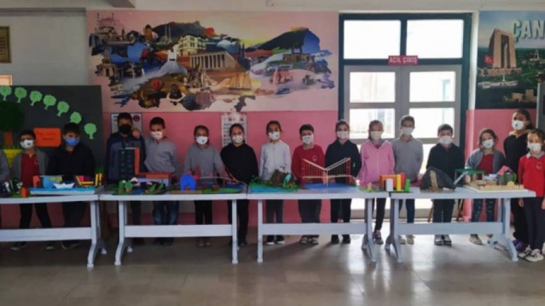 26 Kasım Öğrencilerinden Doğal ve Yapay Çevre Sergisi