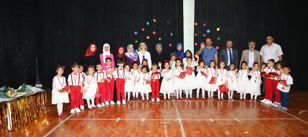 4-6 Yaş Kur’an Kursu Yıl Sonu Kapanış Töreni Yapıldı