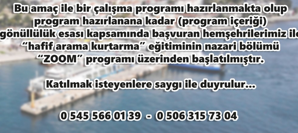 ‘Afet Çalışma Grubu’ Oluşturuldu