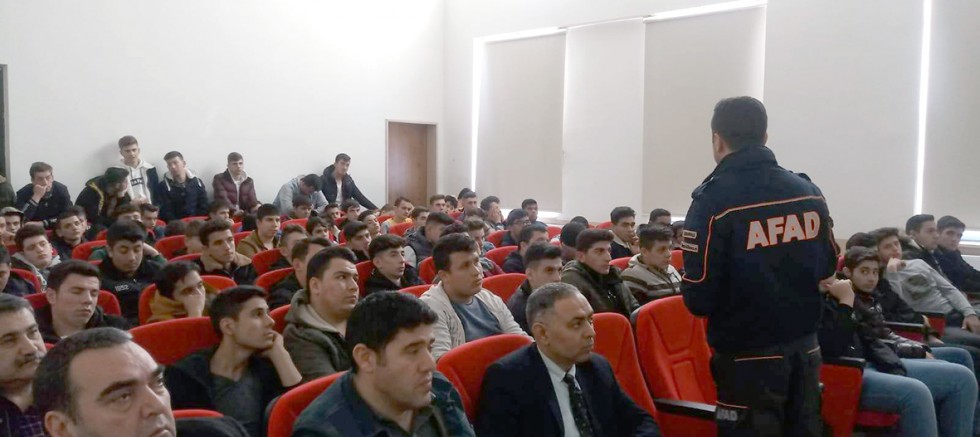 ‘Afete Hazırlık Semineri’ Gerçekleştirildi