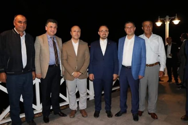 AK PARTi ÇANAKKALE MiLLETVEKiLi BüLENT TURAN TEŞEKKüR ETTi