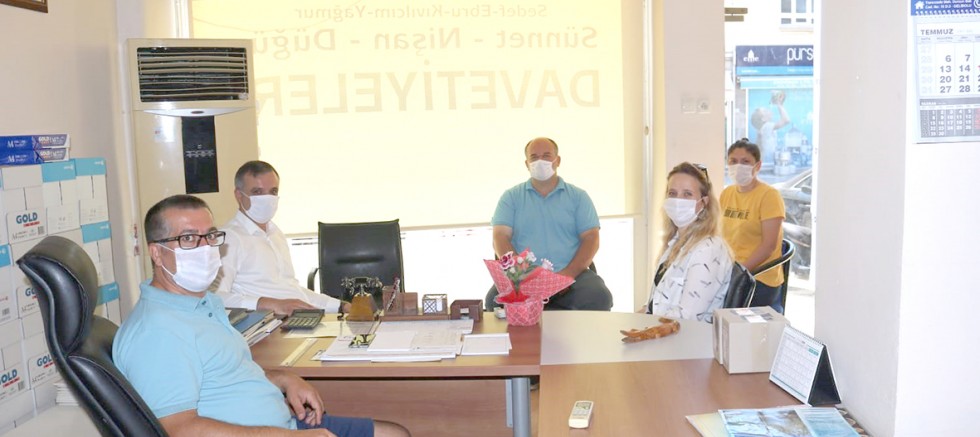 AK PARTİ’DEN BASIN BAYRAMI ZİYARETİ