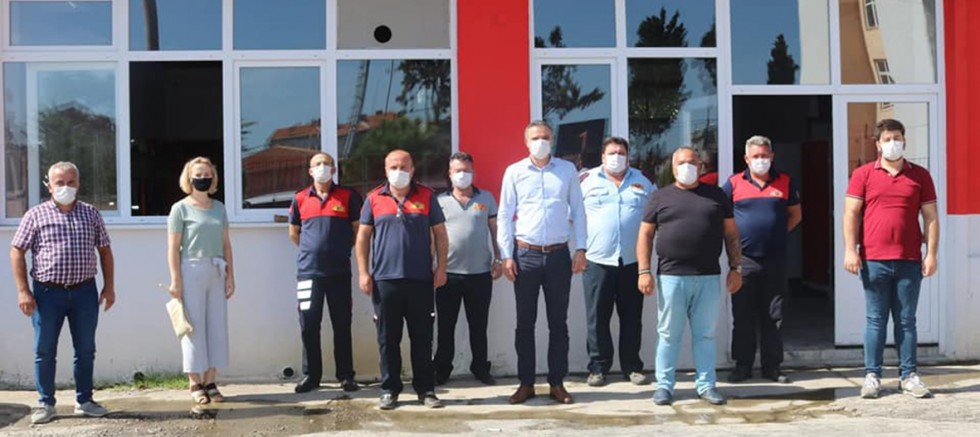AK Parti’den İtfaiye Haftası Ziyareti
