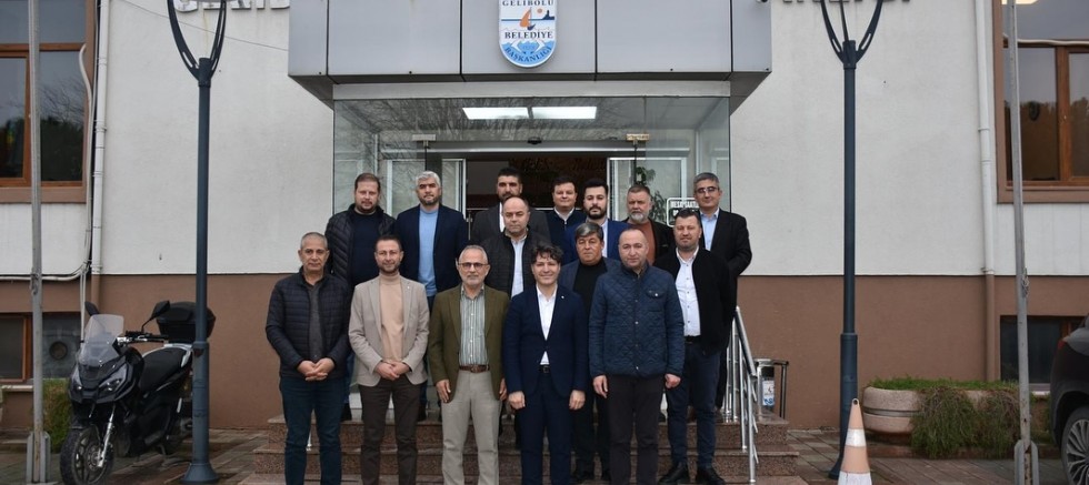 AK Parti Heyetinden Gelibolu Belediyesi’ne Ziyaret
