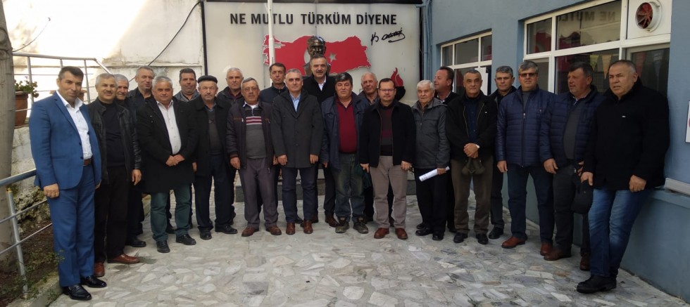 Ak Parti İl Genel Meclis Üyeleri Muhtarlarla Biraraya Geldi