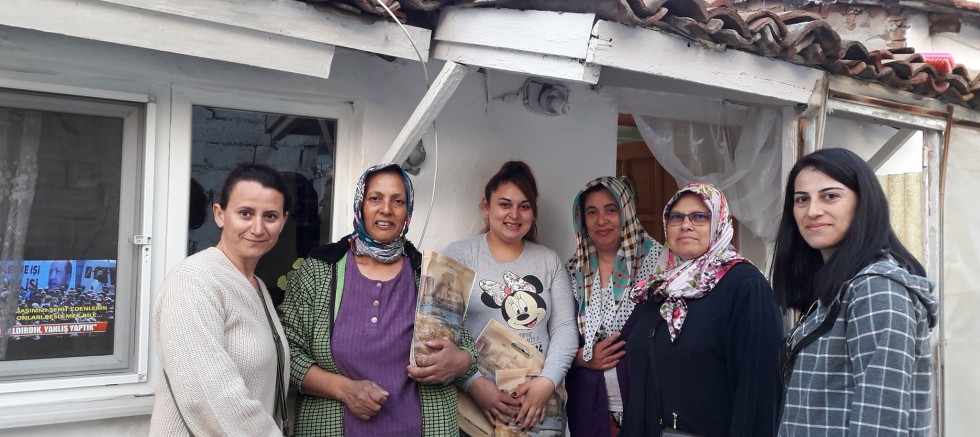 Ak Parti İlçe Kadın Kolları Ziyaretlerine Devam Ediyor