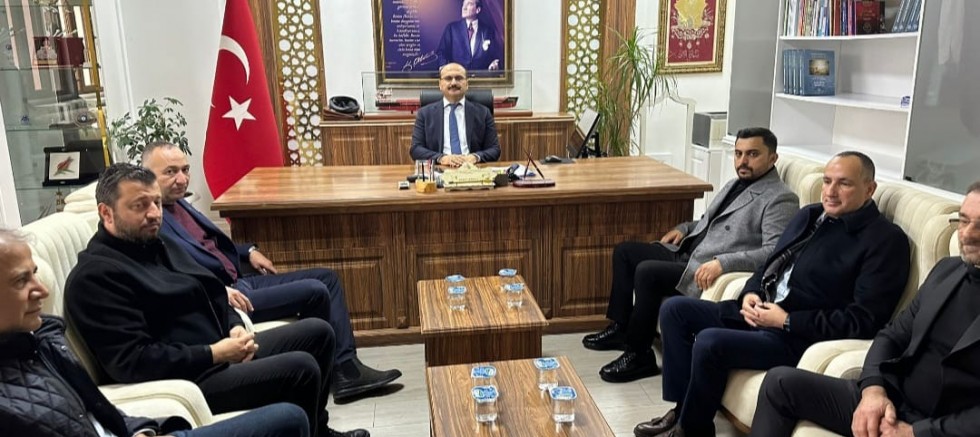 AK Parti İlçe Teşkilatından Kaymakam Abacı’ya Ziyaret