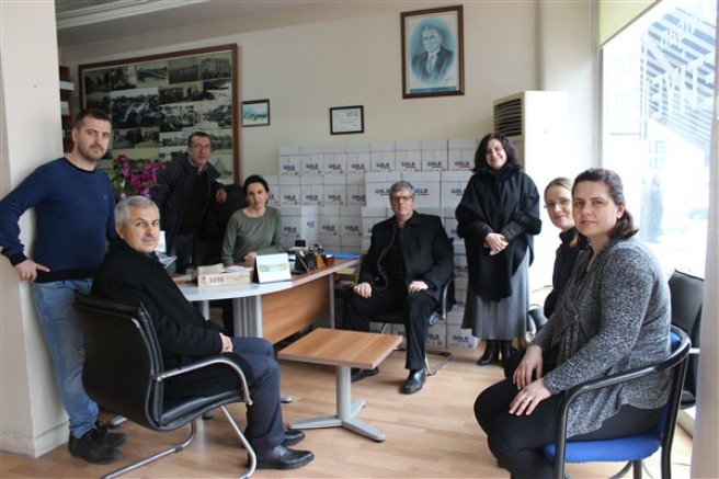 AK PARTİ TEŞKİLATINDAN GAZETEMİZE ZİYARET