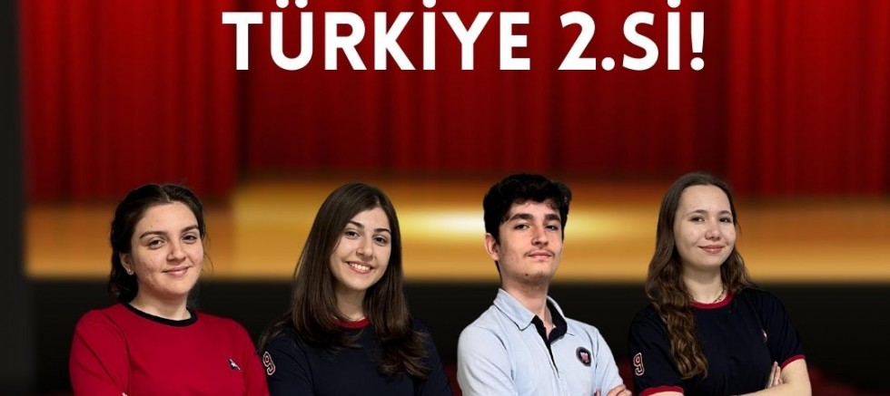 Akademi Kültür Koleji Türkiye 2. Oldu