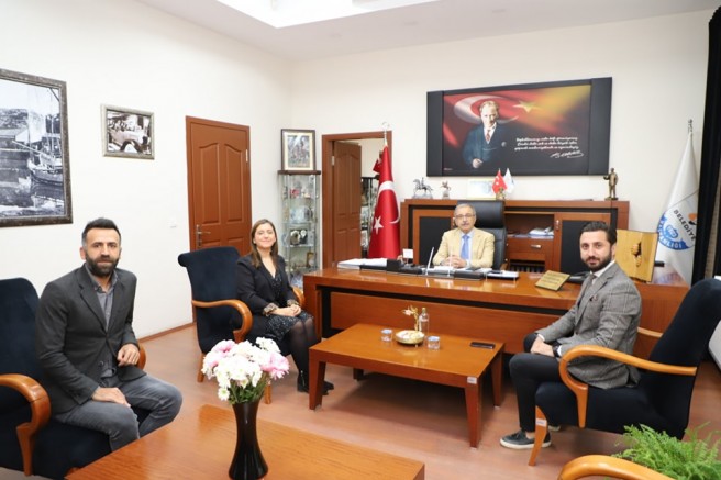 Akademisyenlerden Başkan Özacar’a Ziyaret