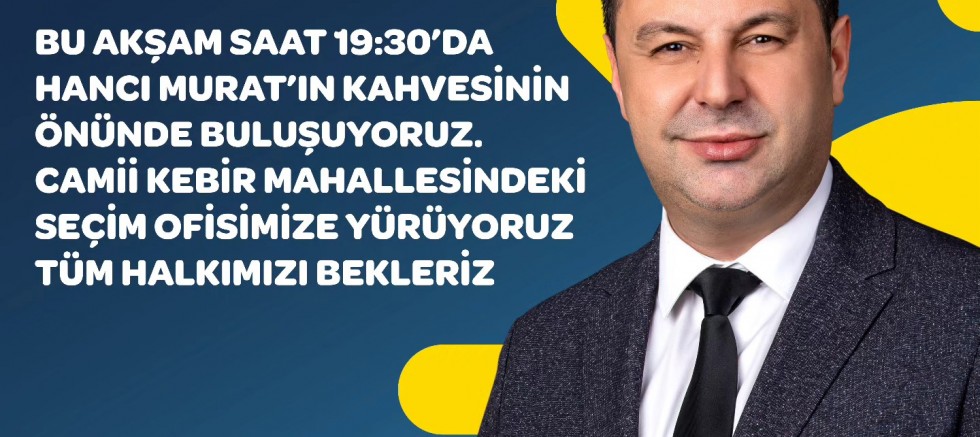 Akkuş, Camikebir Mahallesi'nde Vatandaşlarla Buluşacak