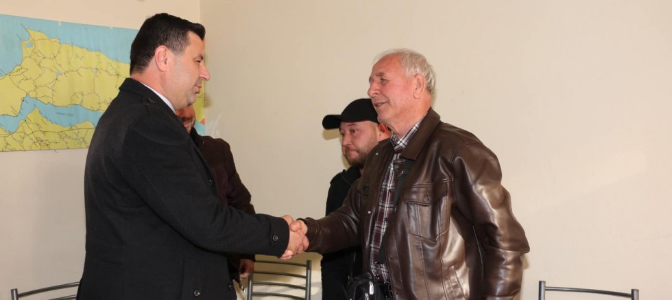 Akkuş, Muhtarlar Derneği Başkanı Ergül’le Bir Araya Geldi