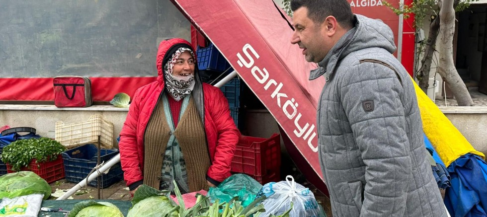 Akkuş, Pazarcı Esnafını Ziyaret Etti