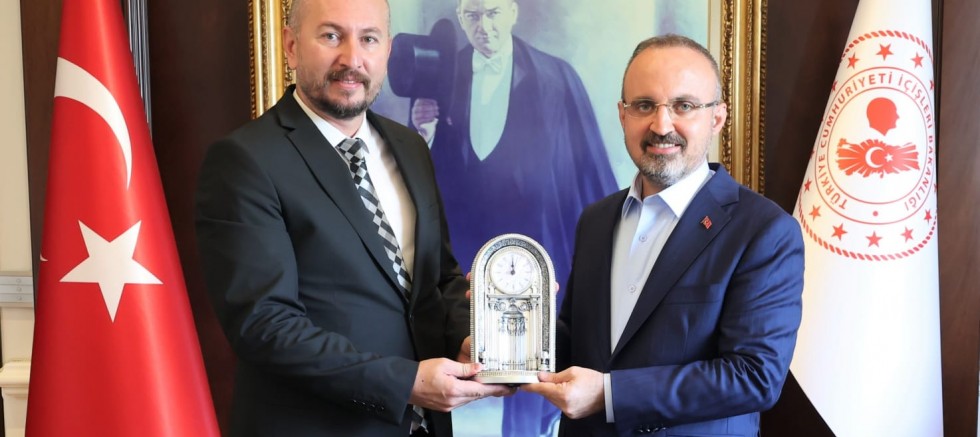 Altınok’tan İçişleri Bakan Yardımcısı Turan’a Ziyaret