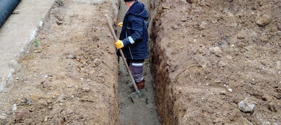 Altyapı Çalışmaları Devam Ediyor