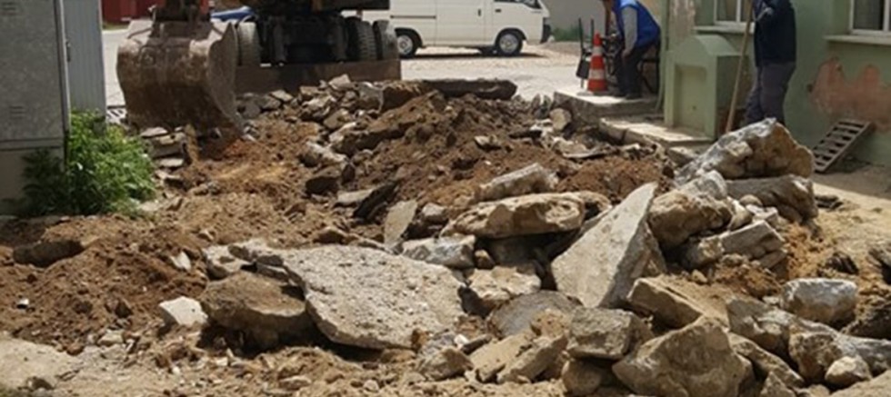 ALTYAPI ÇALIŞMALARI DEVAM EDİYOR