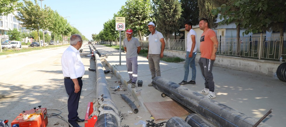 Altyapı Değişimi Devam Ediyor