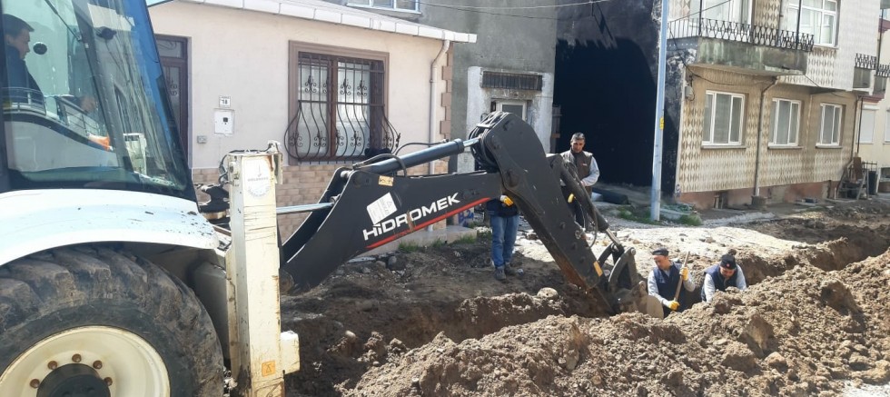 Altyapı Değişimi Sokak Sokak Sürüyor
