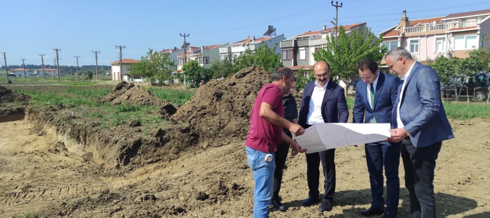 Anaokulu İnşaatı Yerinde İncelendi