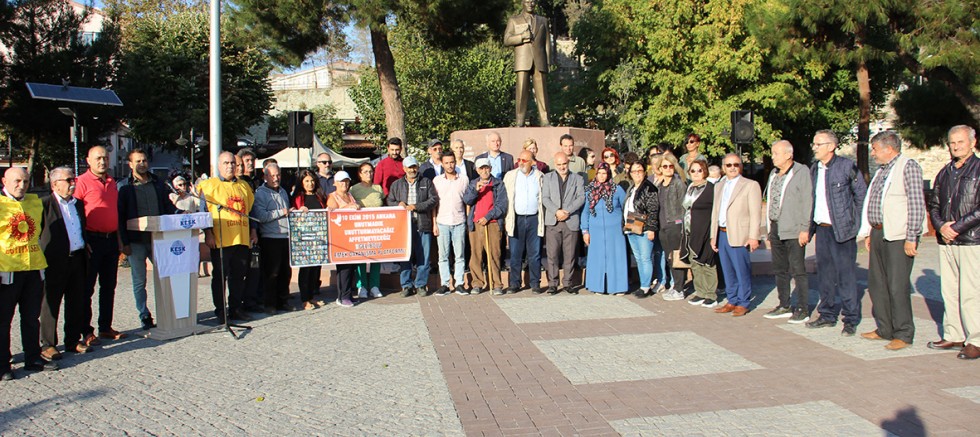 Ankara Garı Saldırısında Hayatını Kaybedenler Anıldı