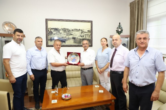 Armutlu Belediye Başkanı Müstecep’ten Başkan Özacar’a Ziyaret