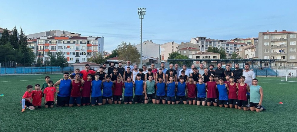 Aydoğanspor, İlk Antrenmanına Çıktı