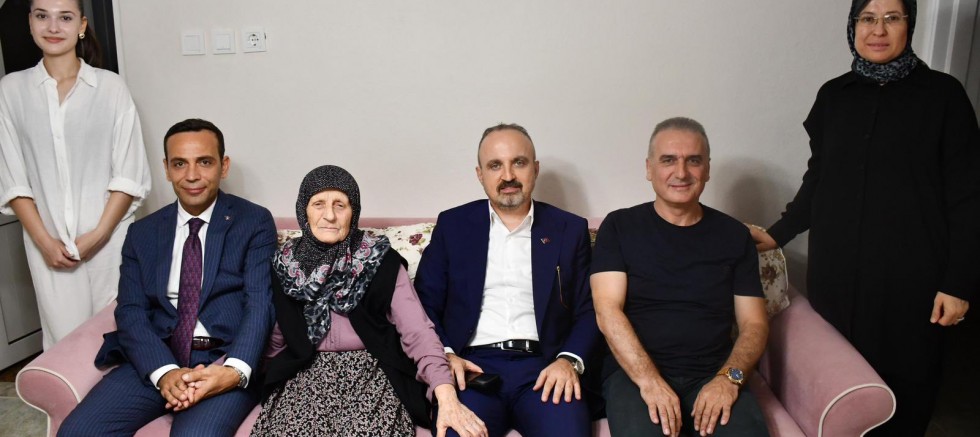 Bakan Yardımcısı Turan’dan Taziye Ziyareti