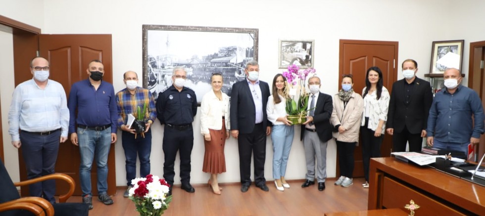 Başkan Özacar’a Mimarlar Günü Kutlaması