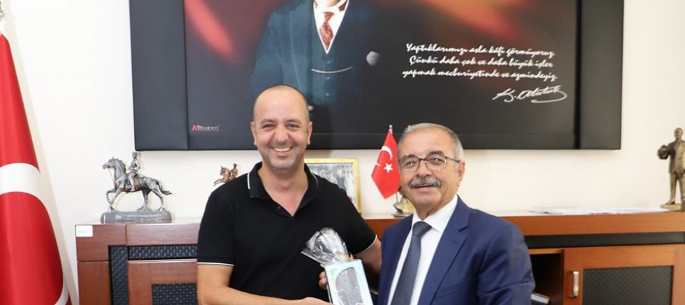 Başkan Özacar’a Teşekkür Ziyaret