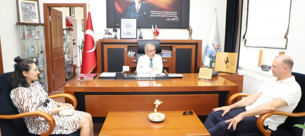 Başkan Özacar’a Ziyaret