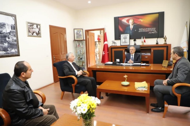 Başkan Özacar’a Ziyaret
