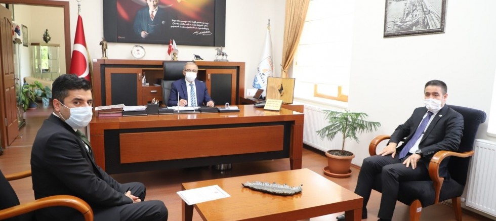 Başkan Özacar’a Ziyaret