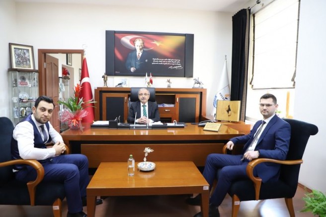 Başkan Özacar'a Ziyaret