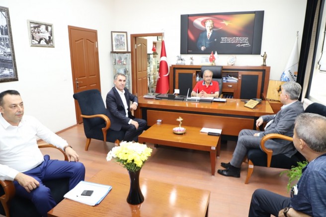 Başkan Özacar’a Ziyaret