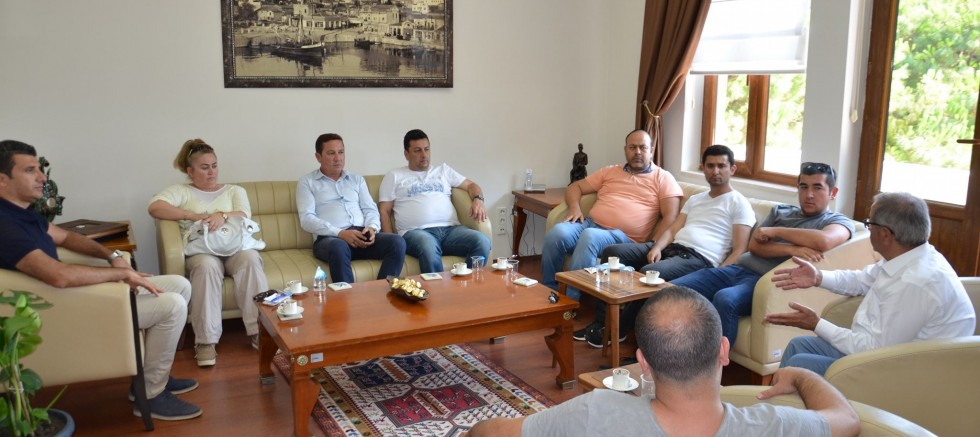 Başkan Özacar’a Ziyaret