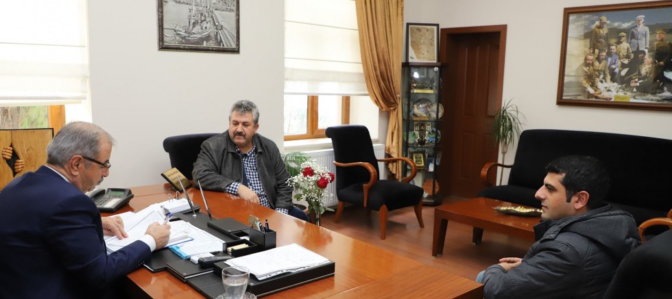 Başkan Özacar’a Ziyaretler Sürüyor