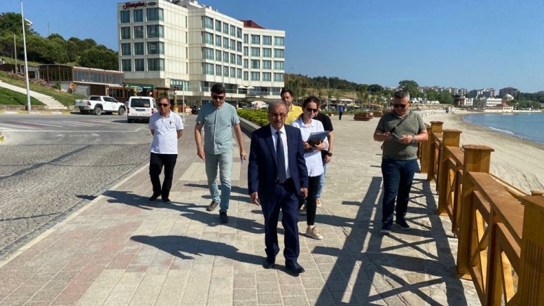 Başkan Özacar Çalışmaları İnceledi