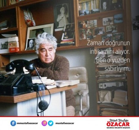 Başkan Özacar’dan Aziz Nesin’i Anma Mesajı