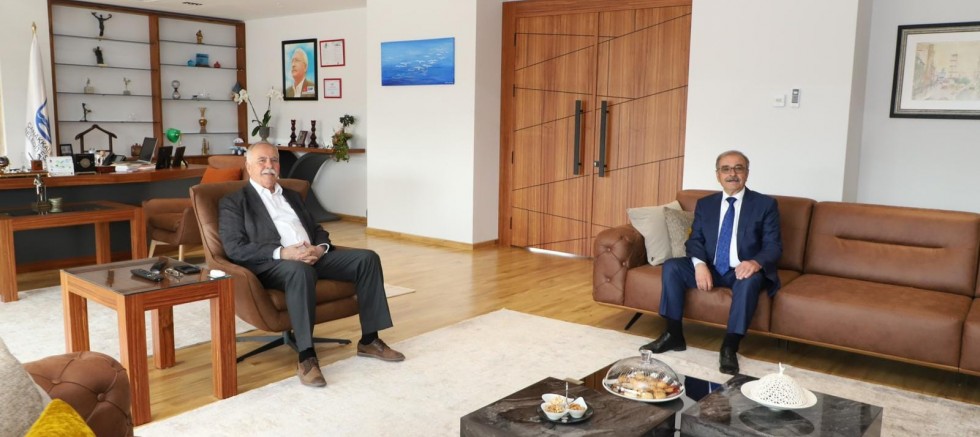 Başkan Özacar’dan Başkan Gökhan’a Ziyaret