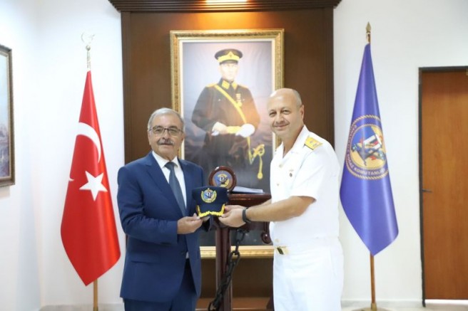 Başkan Özacar’dan Boğaz Komutanına Ziyaret
