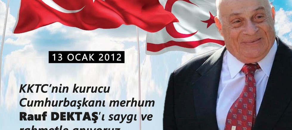 Başkan Özacar’dan Denktaş’ı Anma Mesajı