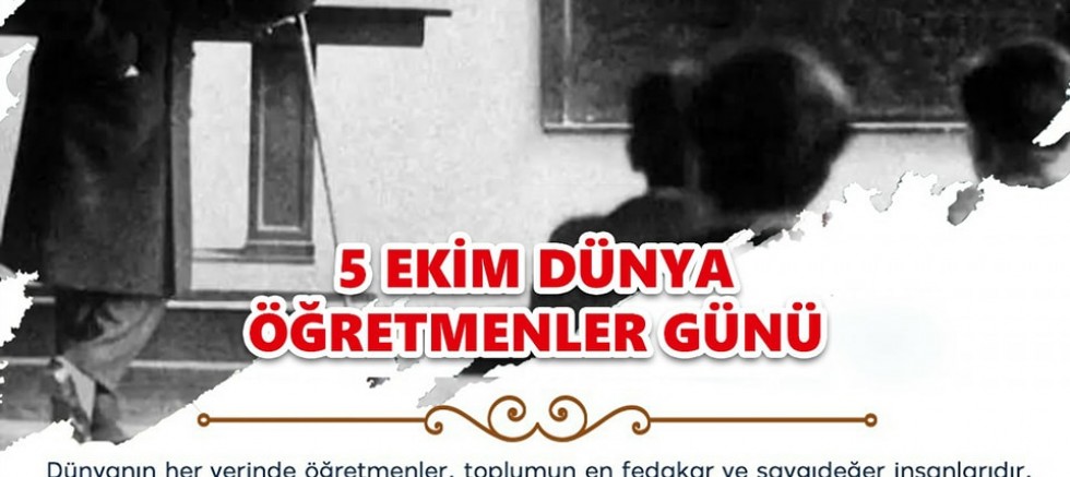 Başkan Özacar’dan Dünya Öğretmenler Günü Mesajı