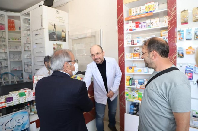 Başkan Özacar’dan Eczacılık Günü Ziyareti