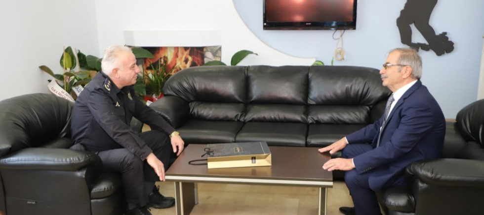 Başkan Özacar'dan, Emniyet Müdürlüğüne Ziyaret