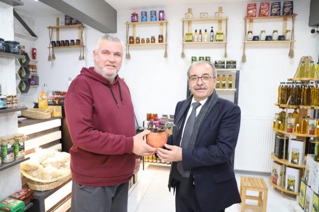 Başkan Özacar’dan Esnaf Ziyaretleri