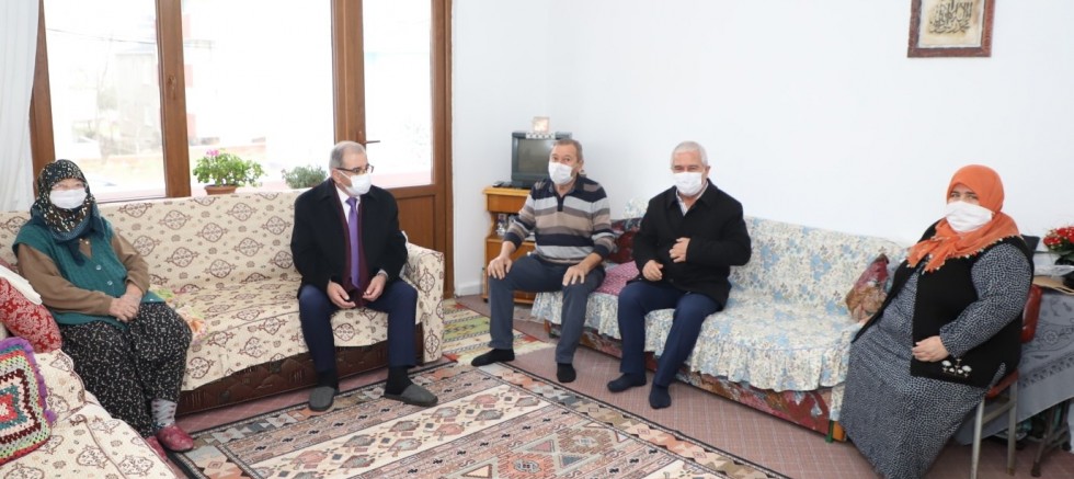 Başkan Özacar;’dan Ev Ziyaretleri