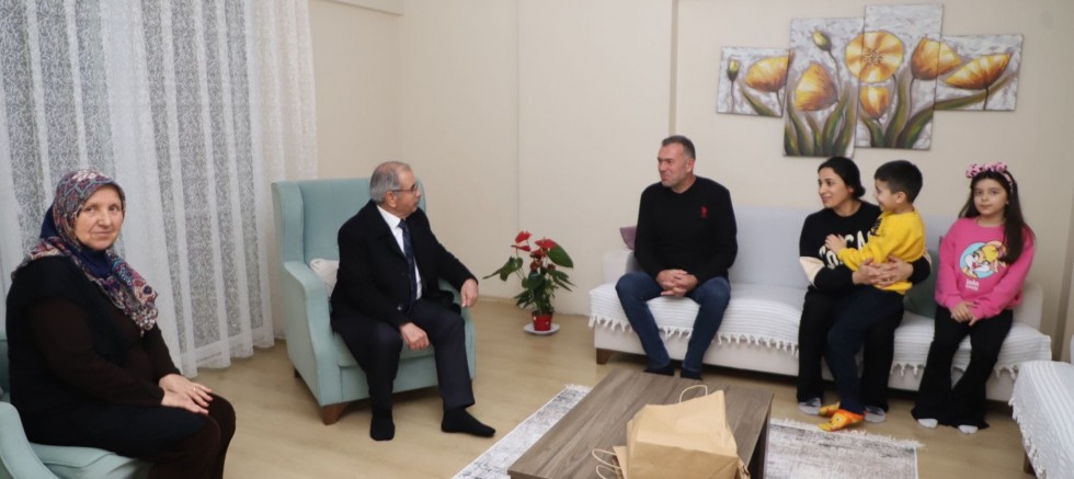 Başkan Özacar’dan, Geçmiş Olsun Ziyareti